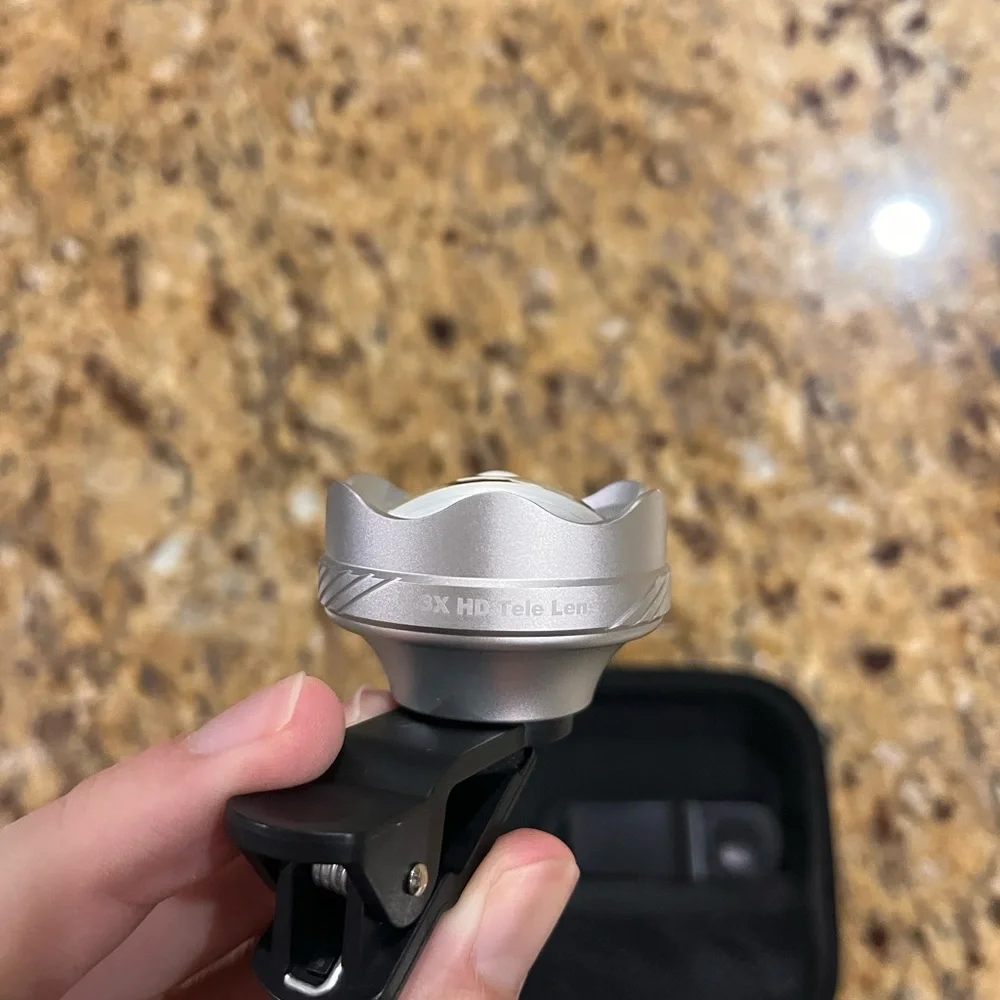 Low-Distortion 3X Telephoto Lens for Smartphone